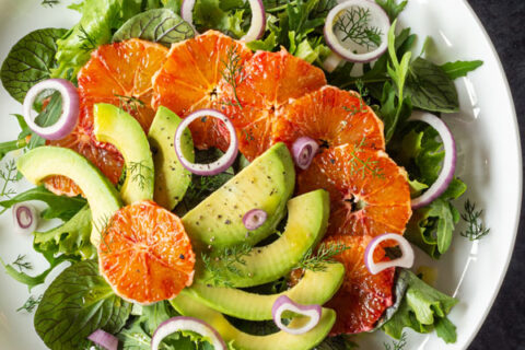 avacado citrus salad